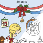 Hrvatski Božić bojanka