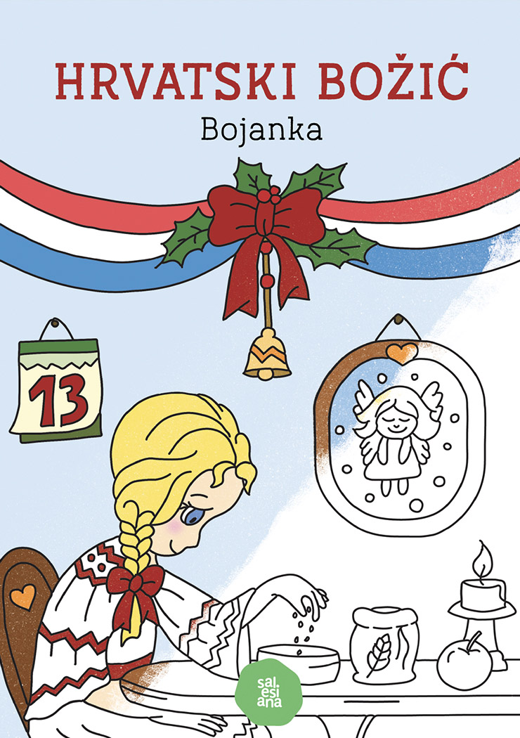 Hrvatski Božić - bojanka