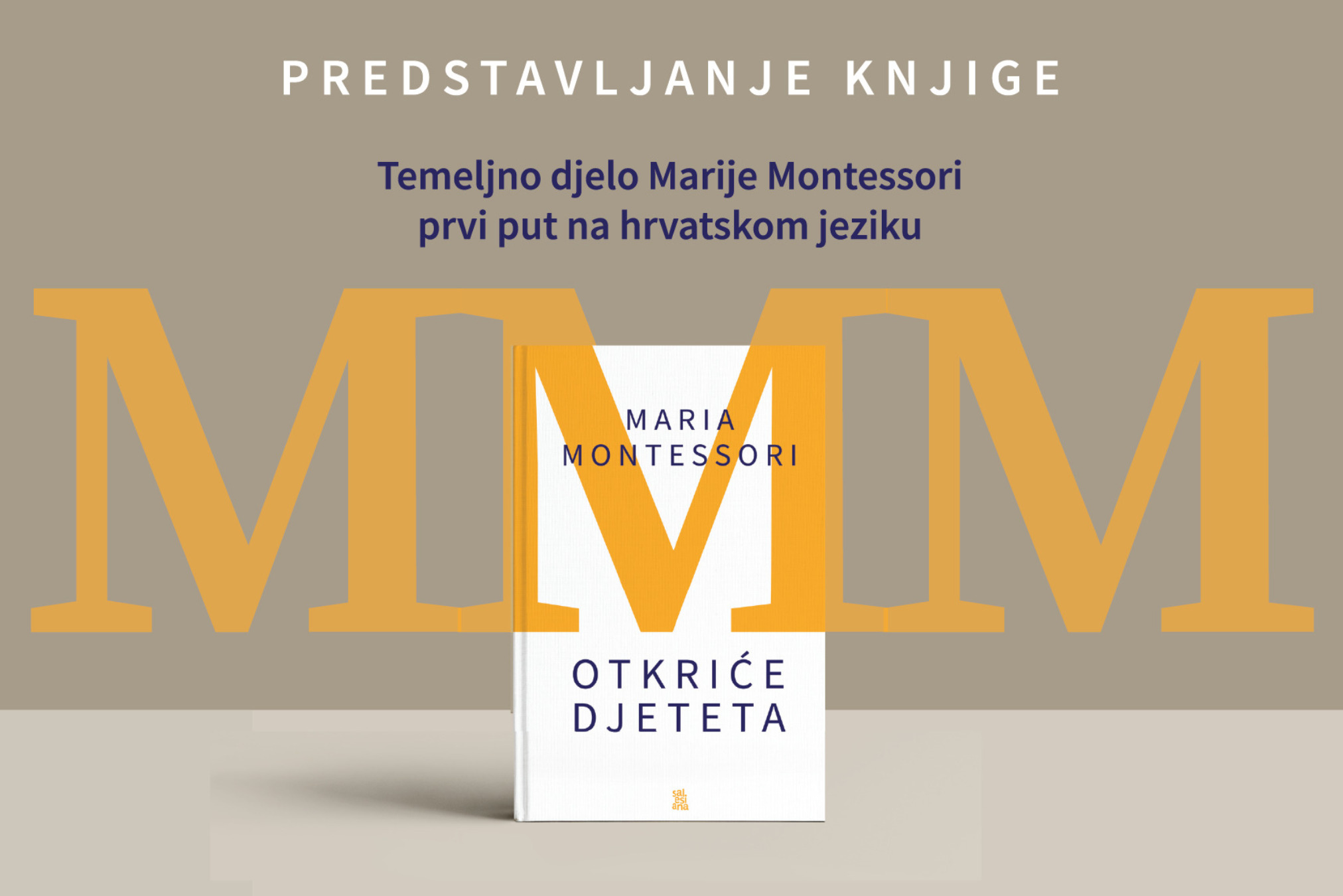 Predstavljanje knjige Otkriće djeteta Marije Montessori