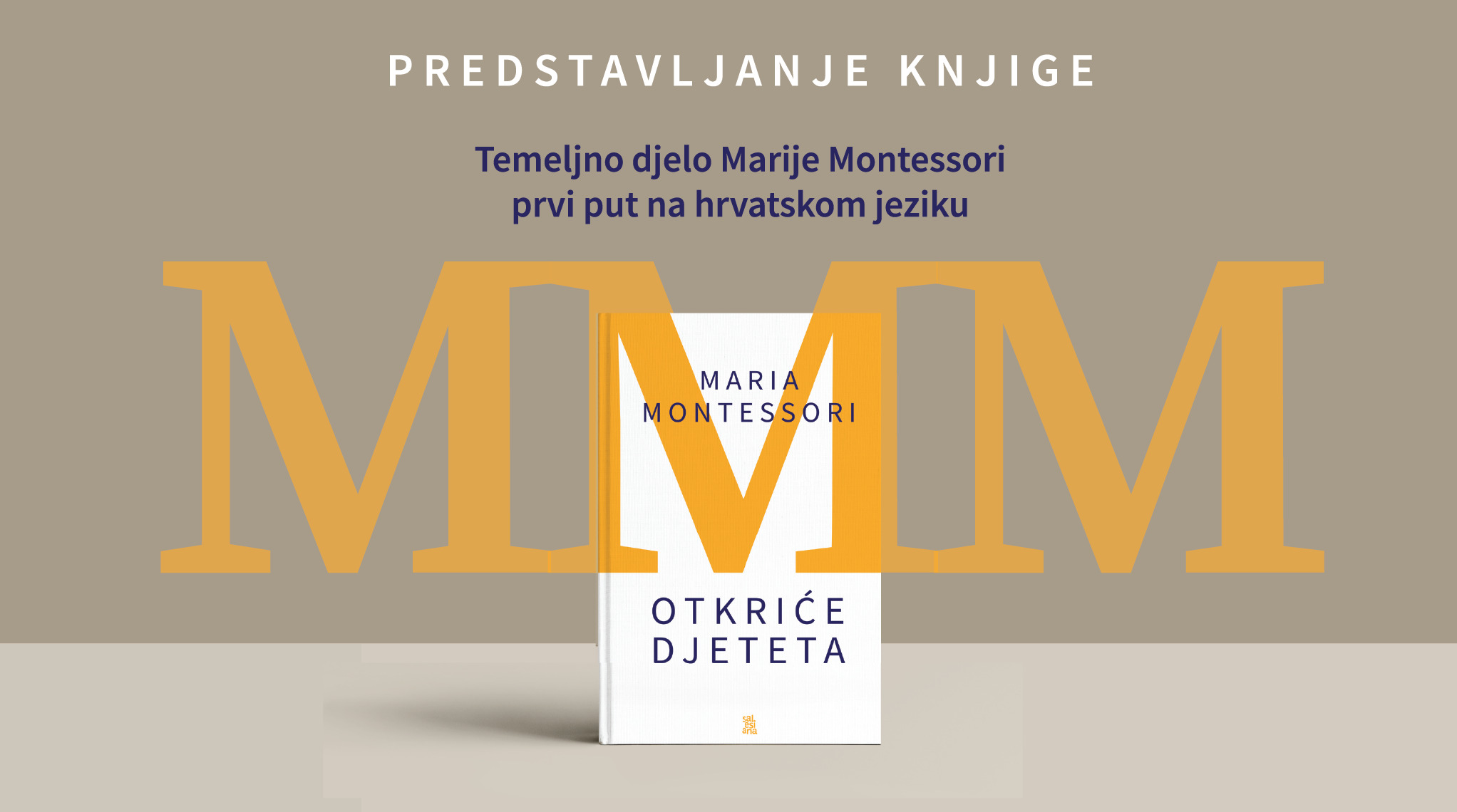 Predstavljanje knjige Otkriće djeteta Marije Montessori