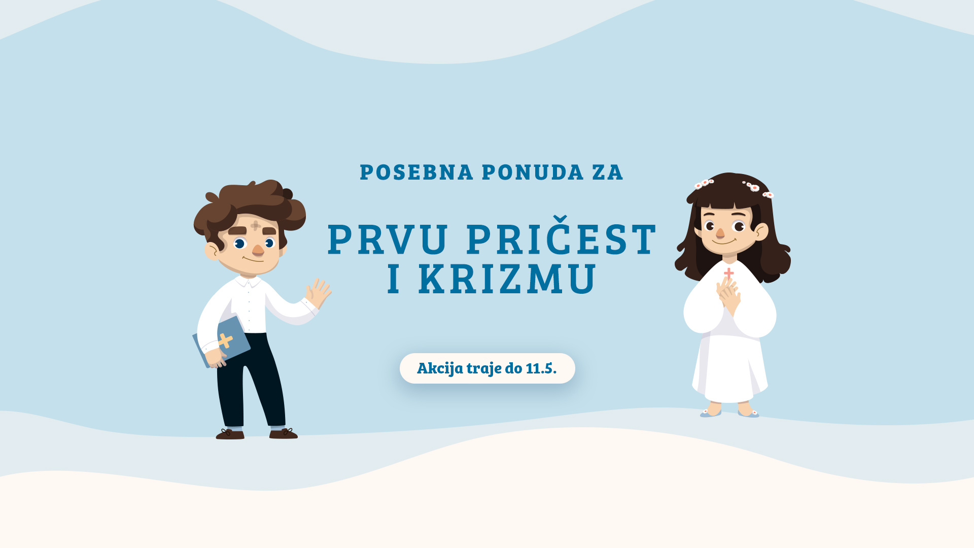 Akcija - prva pričest i krizma