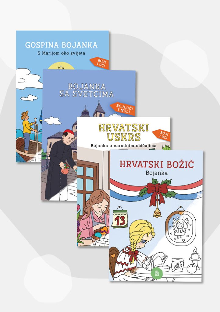 Edukativne bojanke - komplet