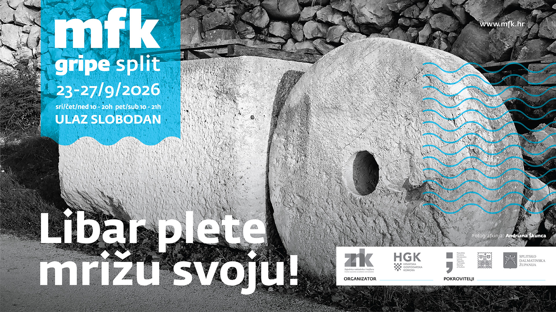 Mediteranski festival knjige 2026. u Splitu